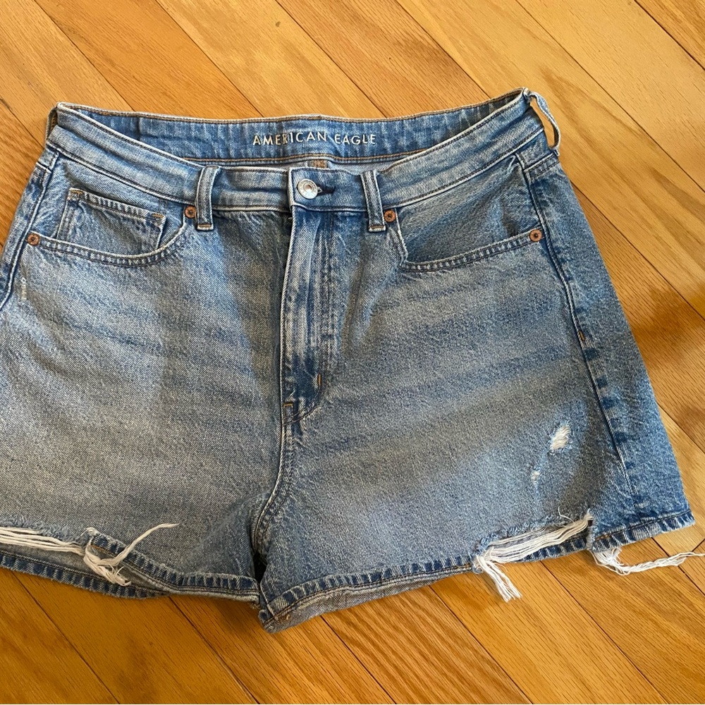 American Eagle Outfitters Women's Blue Denim Shorts